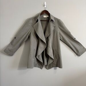Chico’s Women’s LargeLightweight Jacket/Blazer Size Large